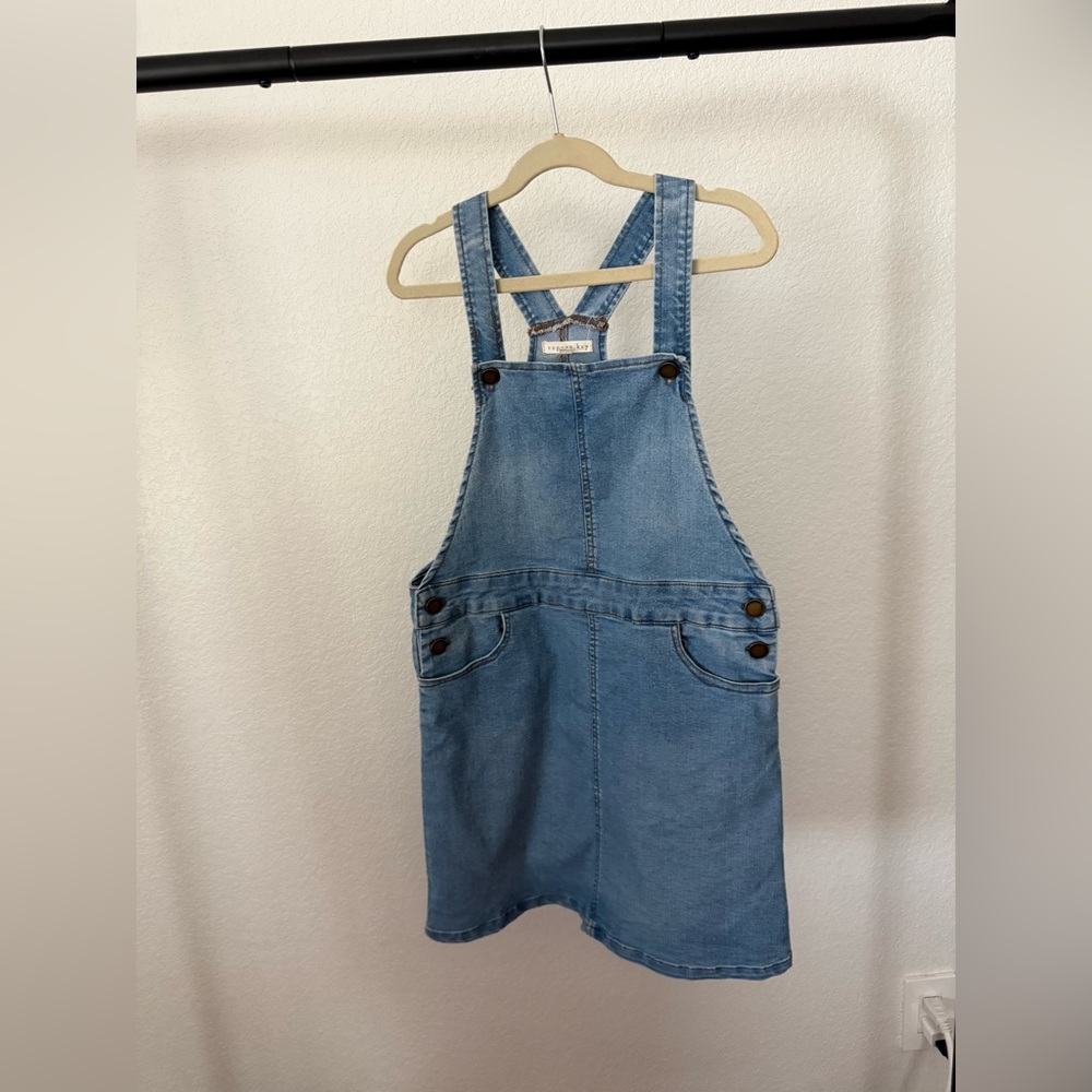 Copper Key Girls Denim Jumper, Size M